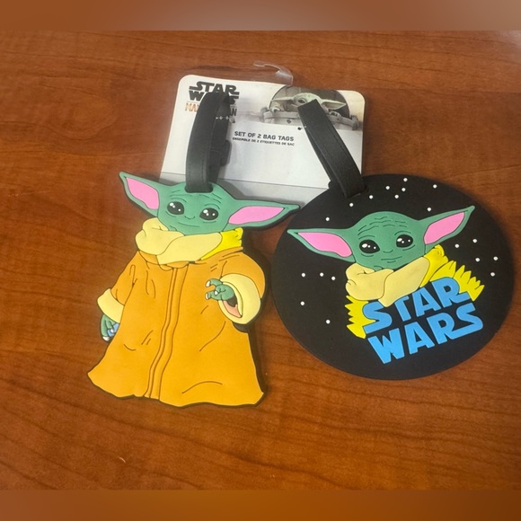 Star Wars Other - Star Wars Grogu Black and Blue Tag